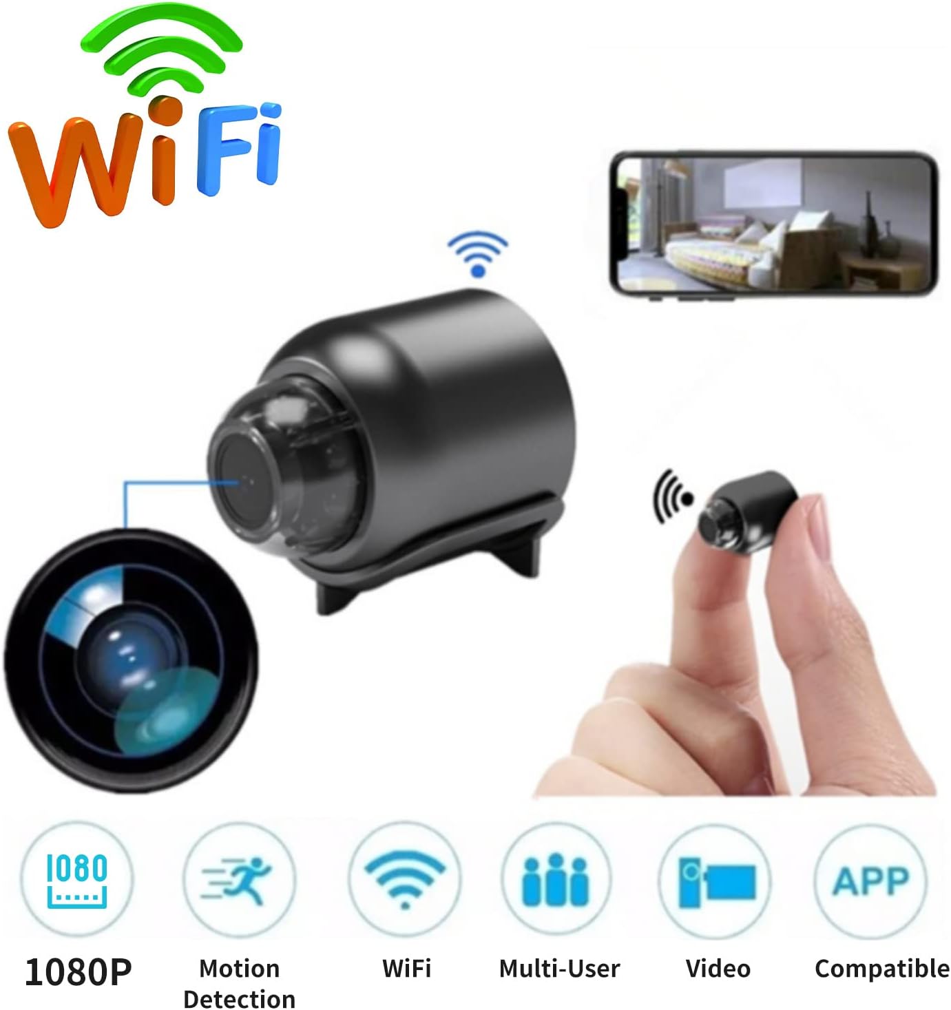 camara mini Espía con microSD, la más pequeña del mundo - Ahora en oferta con Envío Gratis